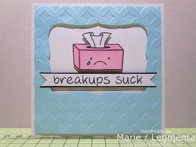 Breakups Suck Card