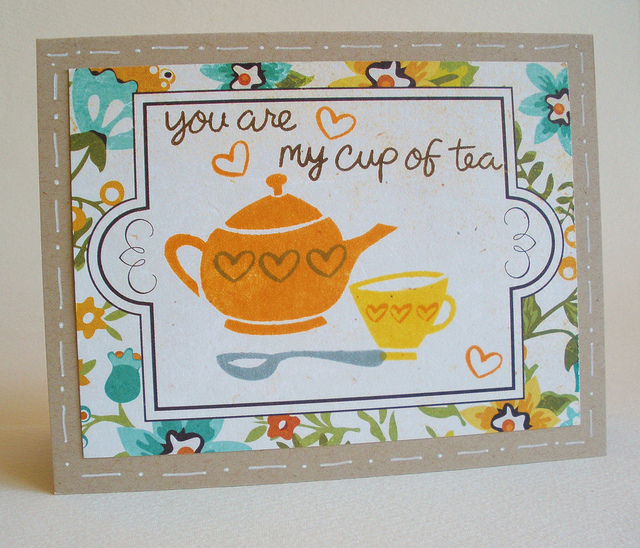 quick cup of tea card