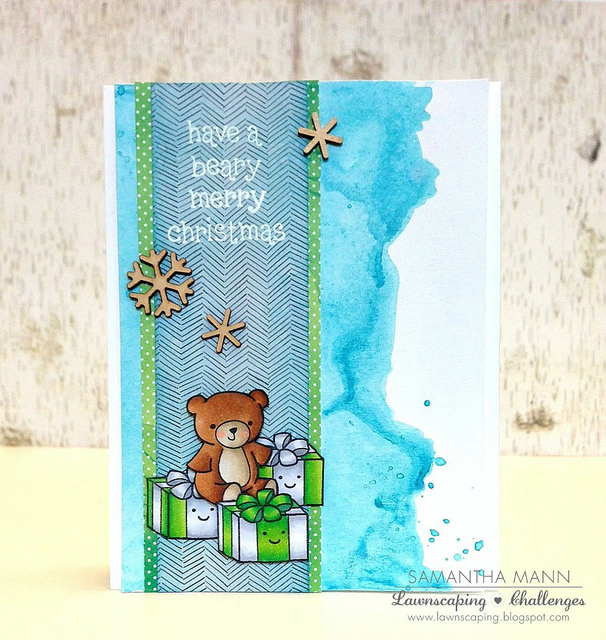 samantha mann have a beary merry christmas card 2 - ls, watermark
