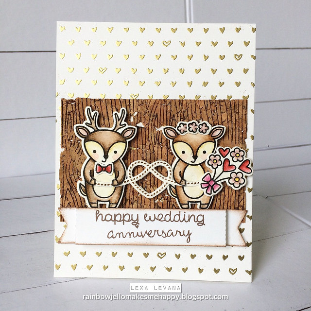 have a deer-ly wedding anniversary