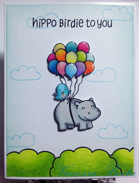 hippo birdie to you