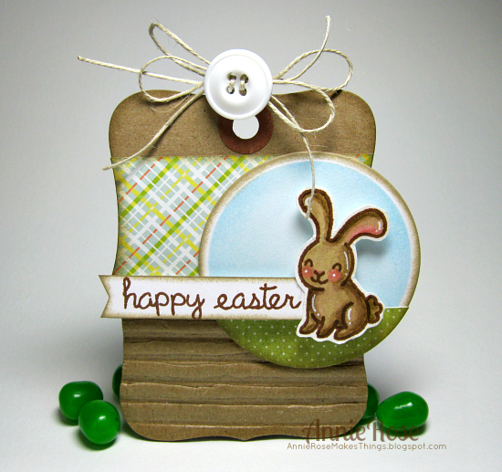 {Happy Easter} a tag ft. stamps by Lawn Fawn