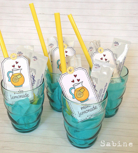 Teacher gifts- make lemonade :)
