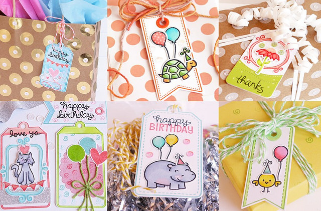 Gift Tag collage