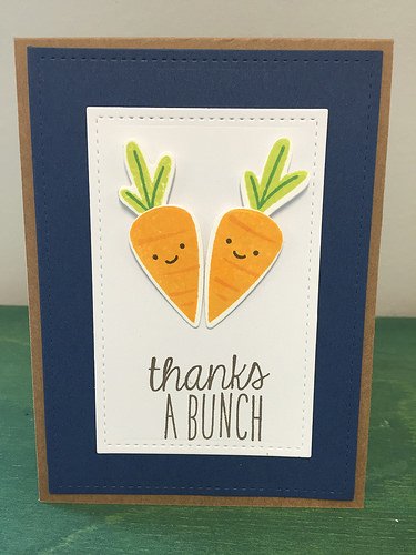 Rooting for You Thank you card