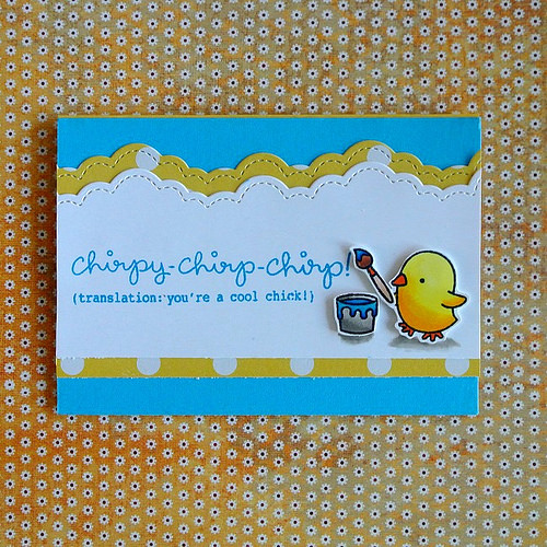Chirpy Chirp Chirp Card 1
