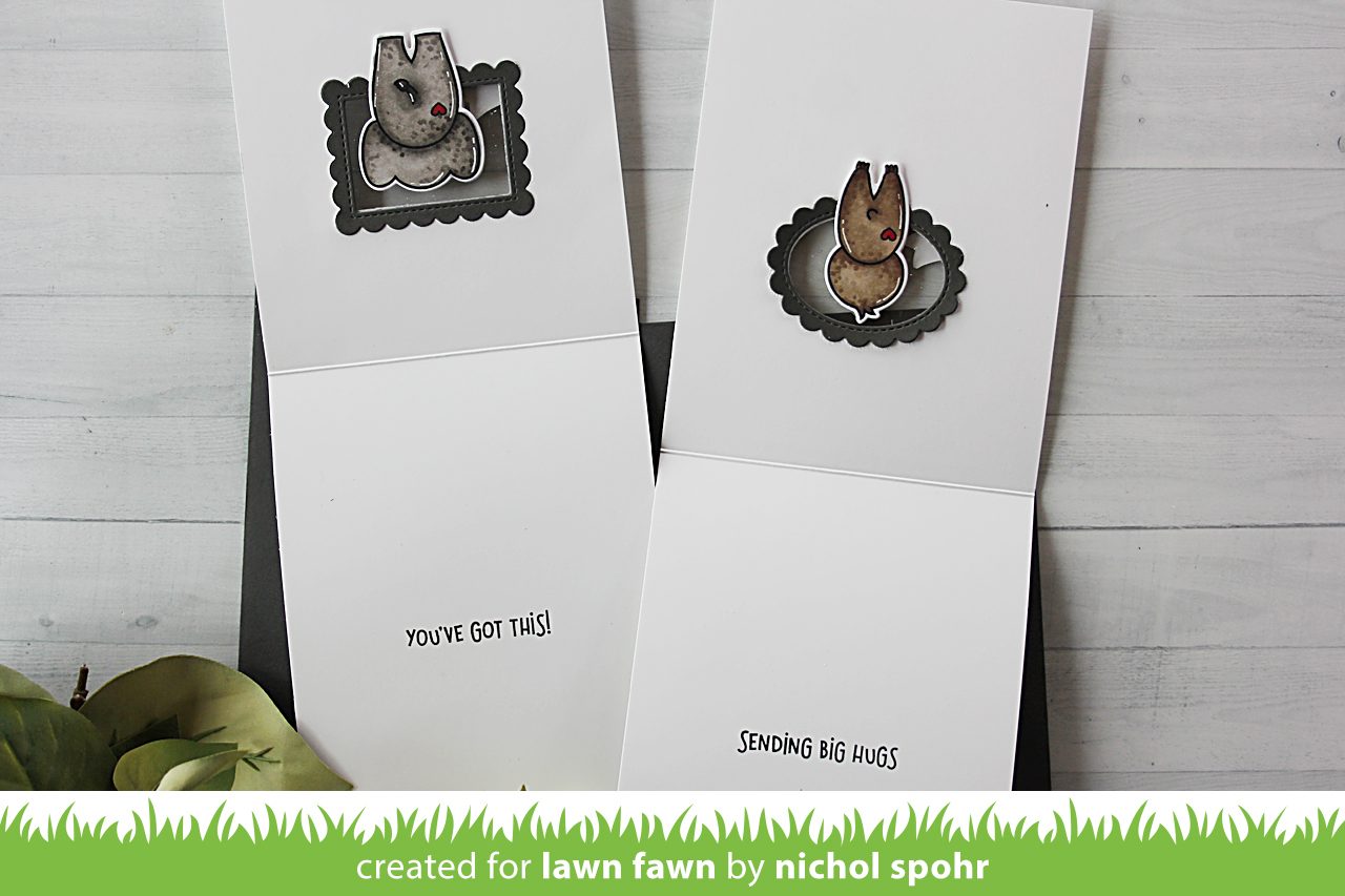 Lawn Fawn Intro Gotta Have Gingham, Mini Picture Frames Lawn Fawn