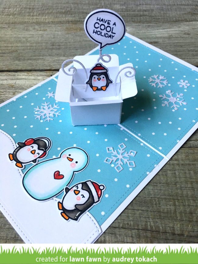 Little Penguin Pop Up Christmas Card