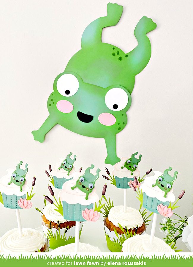 Elena's Hoppin' Cute Frog Party - Lawn Fawn