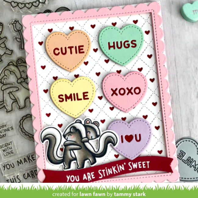 Candy Hearts : Grief and Loss Valentine's Day Card – Written Hugs Designs