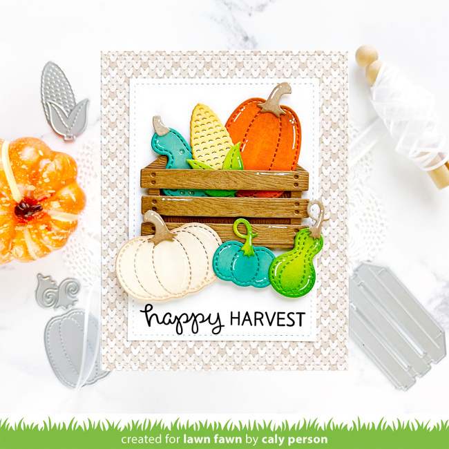 Yarn & Ribbon 5 Color Sample Cards - Harvest