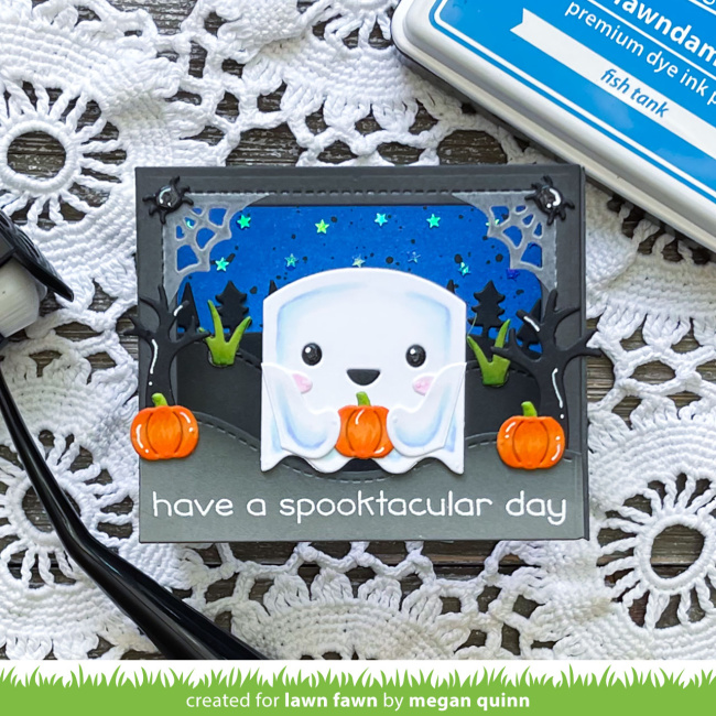 Lawn Fawn Intro: Shadow Box Card Halloween Add-On & Tiny Gift Box