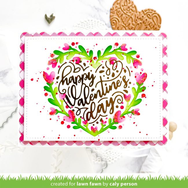 We are so excited to craft for Valentine's Day! #lawnfawn  #lawnfawnvalentines #lawnfawnstamps #stamps #dies #cardmaking